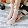 Chaussettes de sport Lady hiver chaud moelleux corail velours épais serviette chaussettes bonbons adulte étage sommeil chaussettes floues femmes fille bas JXW785