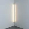 Modern Corner LED Wall Lamp Minimalist Indoor Light Fixture Wall Sconces Stair 100cm 150cm Bedroom Bedside Home Hallway Light241d