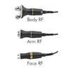Radiofrequentie Huidverarken Gezicht Opheffen Lichaam Afslank Machine met 360 graden Roterende roller RF Schoonheidsapparatuur