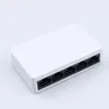 Freeshipping Network Switch 10 / 100Mbps 5 Port Fast Ethernet Switche Lan Hub Full / Half duplex Exchange pour la maison