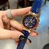 mode luxe dameshorloges topmerk designer horloge 32 mm diamanten wijzerplaat horloges lederen band quartz klok voor dames Kerstmis Valentijnsdag Moederdagcadeau