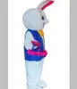 Festival Jurk Rabbit Dier Thema Mascotte Kostuums Carnaval Hallowen Geschenken Unisex Volwassenen Fancy Party Games Outfit Holiday Celebration Cartoon Character Outfits