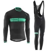 Orbea Team Automne Printemps Maillot de cyclisme respirant à manches longues Pro Bike Bib Pantalon Set Ropa Ciclismo Mens Cycle Wear Vélo Maillot Y2103160