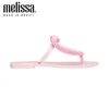 Melissa Big Heart Women Jelly Buty Flip Flop Flop Flop Flat Kaptaki żelki Sandały Melissa Brazylijskie żeńskie buty 220224