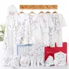 Unisex Baby Girl Clothes born Gift Set Baby Boy Clothes Cotton Summer Baby Supplies Fall Winter Spring Clothing Sets LJ201223