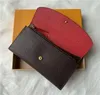 9 Colors Wallet with Orange Box Fashion Designers Zipper Pocke Wallets Women Classic Brown Leather Purses Lady Long Purse M60697