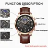 LIGE montres pour hommes Top marque de luxe hommes montre-bracelet en cuir montre à Quartz sport étanche mâle horloge Relogio Masculino + boîte 220113