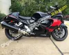 Suzuki Hayabusa GSXR 1300 레드 블랙 페어링 키트 GSXR1300 GSXR-1300 2009 2011 2013 2013 2015 2016 (사출 성형)