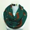 Neue Mode Infinity Schal Heißer Verkauf Viskose Frauen Ringschals Tier Schal Kreis Schals