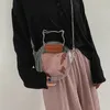 Mode kvinnor rensa pvc satchel handväska axelväska tote messenger crossbody väskor bolsa feminina /av