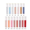 VMAE Wholesale 25 Colors Moist Shine Lip Gloss Lip Balm Matte Waterproof Single Box Pack Natural Long Lasting Custom Private Label 1 pcs