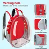 Respirável pet gato portador saco transparente espaço animais de estimação mochila cápsula saco para gatos filhote de cachorro astronauta viagem carry bolsa jllyor333h