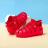 2021 Nya Barns basketskor Non-Slip Andningsbara Sport Boys Girls Sneakers Fashion School Running Shoe