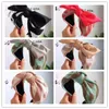 Gioielli di stampa del progettista delle donne dei capelli del cerchio Lettera Hairband fascia di modo Capelli Accessori Retro Turbante headwraps