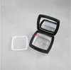 Elevato Quality10g Rifilabile Pol Square Pol Square Pol Square Polvere Contenitori di cosmetici Jars con specchio 12pcs