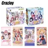 Kawaii Japanese Anime Goddess Story Collection rare Cards box Child Kids Birthday Gift Game collectibles Cards for children toys G220311