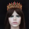 2021 Nieuwe Vintage Barokke Bruids Tiara Accessoires Prom Hoofddeksels Prachtige Sheer Kristallen Bruiloft Tiara En Kronen 1913