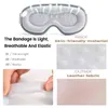 3D Heated Eye Mask Electric Portable Massager Blindfold USB Sleeping Dry s Blepharitis Fatigue Relief Protection 220208