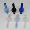 Einfügen Ball OD 20mm Glas Spinning Carb Kappe Rauchen Universal Bunte Blase Dome Für Quarz Banger Öl Dab Rigs nägel Wasser Rohr