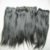 10pcs Whole Straight wavy Weaves Indian Processed Human Hair Extension Black color Cheap 2138248