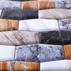 10pcs européen marbre brique mur autocollant bricolage carrelage amovible auto-adhésif imperméable papier peint décor à la maison pour cuisine salle de bain T200608