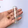 25ml Klares transparentes Glas Wishing Flaschen mit Korkdriftflasche für Hochzeitsurlaub Dekoration Weihnachtsgeschenkdiener 50pcs / lochgh quantit