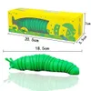 2022 neue 3D Fidget Slug Gelenk Flexible Wurm Zappeln Spielzeug Alle Altersgruppen Relief Anti-Angst Sensorischen Spielzeug Für kinder B0714