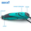 BDCAT 180W Electric Grinder Tool Mini Drill Polishing Variable Speed 207pcs Rotary Tool Kits with Power Tools Dremel Accessories 201225