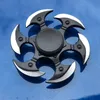 Fidget Spinner Finger Toy Zinc Alloy Metal Hand Spinnare Fingertip Gyro Spinning Top Stress Relief DeCompression Angst Toys Reliever