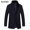 BATMO nouveauté hiver haute qualité laine décontracté trench-coat hommes, vestes en laine épaisse pour hommes plus-taille M-6XL 1658 201120