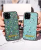 Luxo Gradiente Glitter Phone Capas de Telefone Bling Skin Back Cover Protetor para iPhone 12 Mini 11 Pro Max X XS XR XS Max 7 7P 8Plus