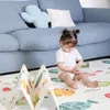 XPE MAT 1 см Толщина мультфильм Pad Kid Play Mat Складной Anti-Skid Carpet Детские игры Mat 180x200cm lj201113