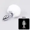 Metal Large Anal Stecker für Frau Intime niedliche Pelztiere Schwanz Cosplay Paare Sex Spielzeug Erwachsene Butt Plugs Stimulator SM Produkte Y2431961