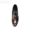Мужчины мокасины натуральная кожа роскошный скольжение на мужских ботинки Loafer Brown Итальянские платья мокасины мужчин мокасины