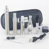 EVOD 4 IN 1 Starter Kit 650mAh 900mAh 1100mAh Battery with 4 Tanks Dry Herb Wax Concentrate Thick Oil Vaporizer 4in1 E Cig