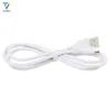 White USB Cable 1M Micro USB Type C Wire Charging Cord For Android 2A Fast Charge Mobile Phone Charging Data Cable 50pcs