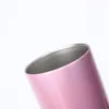 米ストック20オンス昇華タンブラーストローステンレス鋼のグリッターワインマグス虹真空タンブラー断熱コーヒービールカップ