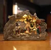 Zayton Nativity Scene Set Informe de Natal Santa Família Estátua Cristo Jesus Maria Joseph Figura Católica Ornamento Decoração de Casa 225618770