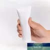 5 ml 30ml 50ml vit plast mjuk flaska kosmetisk hand ansiktsgrädde tomma squeeze tube shampoo lotion påfyllningsflaskor