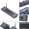 Tomshine 192 kanaler Stegljus DMX512 Trådlös kontrollerkonsol med Transmitter Party DJ Disco Operatörsutrustning