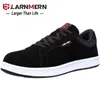 LARNMERN Mens Work Steel Toe Construction Sneaker Lightweight Breathable Antismashing Safety Shoes Y200915