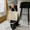 # H30 Dames Corduroy Handtas Katoen Canvas Rits Schoudertas Casual Tote Vrouwelijke Eco Crossbody Bag Dames Vintage Messenger Bags