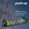 Push-up rack dobrado conjunto de placa abdominales barra multi-função fitness em casa ginásio aperto muscular no peito treinamento e equipamentos de exercício