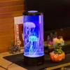 The Hypnoti Jellyfish Aquarium Seven Color LED LED Ocean Lantern Decoration Lampe for Bedroom Desktop Night Light Y200917237P