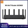 Xiaomi Mi AIoT Router AX3600 Wifi 6 Dual-Band 2976 Mbs Gigabit Rate WPA3 Security Encryption Mesh Wifi External Signal Amplifier