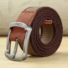 PD003 Cummerbunds Outdoor Sports Canvas Belts for Men Women Leisure Student Belt with Pin Buckle Military Training Woven5325652