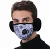 2羽のバルブマスクの鉛マスクの暖かい口カバーぬいぐるみの保護マスク厚い口のマッフルイヤラップスキーフェイスマスクサイクリングマスクCCB2892