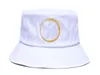 2021 Fashion Bucket Hat 4 Season Cap Pattern Embtoidery Stingy Brim Hats Uomo Donna Unisex Caps Sun Wind Protection 3 colori