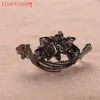 Newest Hair Clips Alloy Hairpins Crab Claw Clip With Crystal Flower Vintage Women Wedding Head band Hair Accessories180i