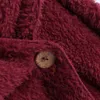 女性のセーター女性テディセータープラスサイズシェルパフリースカーディガン特大5xl女性ウィンターローブシェルパふわふわセーター201202